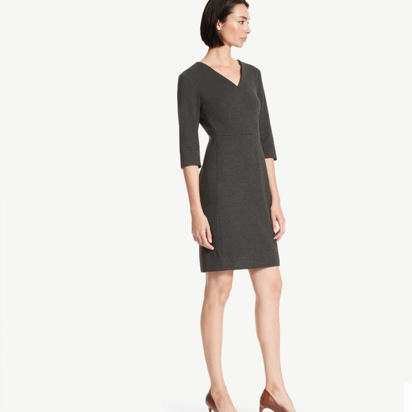 MM Lafleur Mona Dress Charcoal 16 - Picture 2 of 7